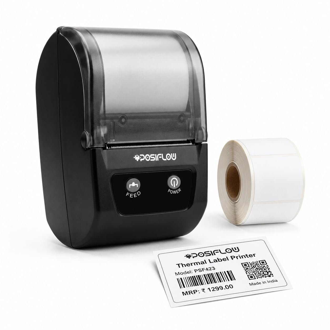 Thermal Label Printer for Business Office Home Inkless Thermal