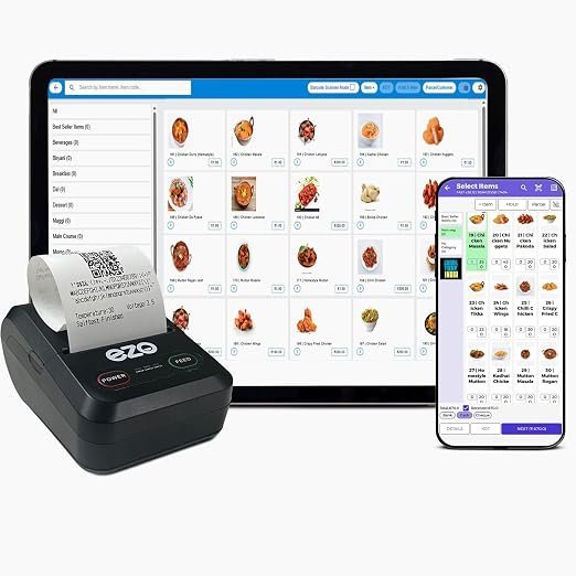 EZO 58mm 2 Inch Printer + 1 Year Free Software Subscription Direct